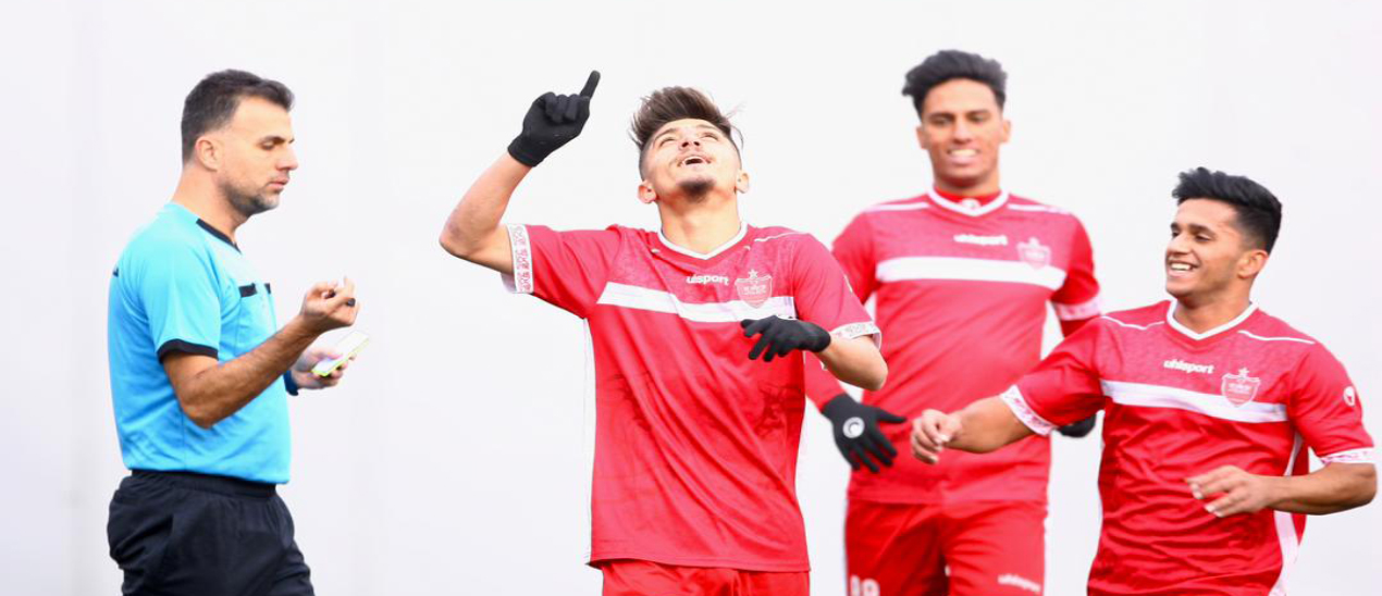 برد پر گل امیدهای پرسپولیس برابر داماش